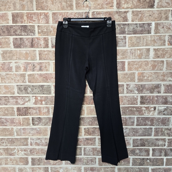 Moschino Black Flared Pants Size 6 - Picture 1 of 5